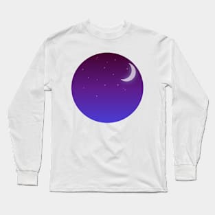 Moonlit night Long Sleeve T-Shirt